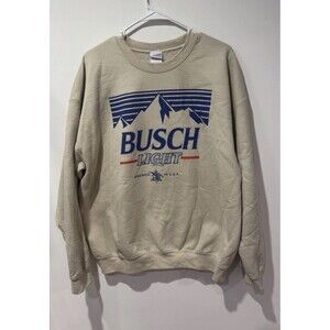 Busch Light Beer Sweater Anheuser Busch Junk Food Tees Size large